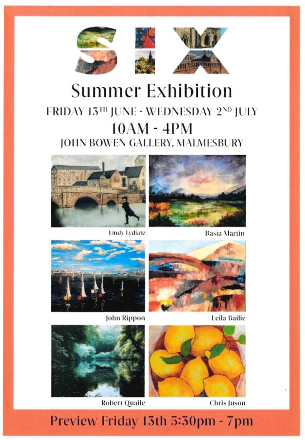 John Bowen Gallery - Six Exhibition